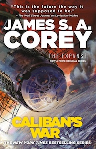 The cover has a red background while the bottom corner/half is taken up by what looks like the gray surface of a planet. There's a satellite or ship in the upper right side of the cover. The author's name takes up the top of the cover while the title is on the bottom. 
